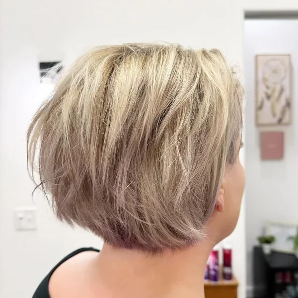 Pixie Bob Haircut Back View