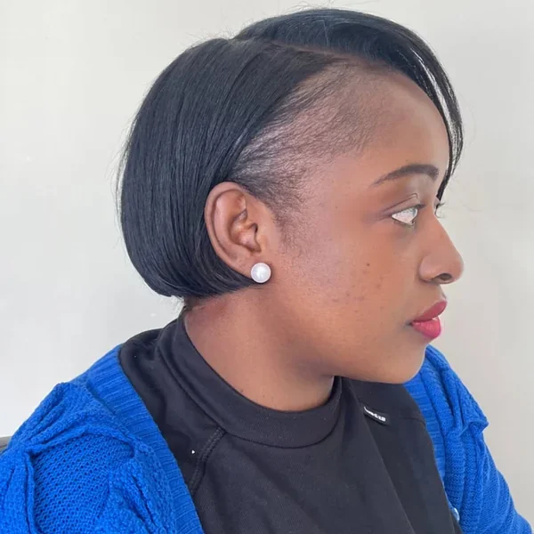 Sleek Long Pixie With Undercut Detail
