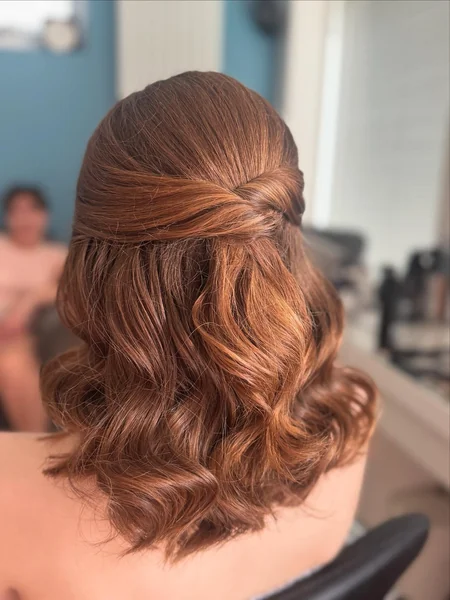Simple Twisted Half-Up Hairstyle
