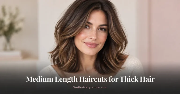 19 Best Medium Length Hairstyles for Thick Hair That Actually Work